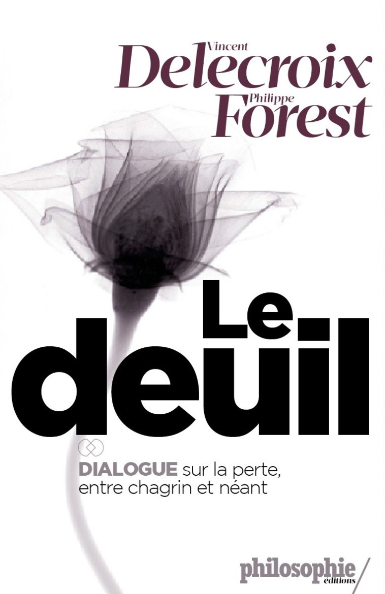 Le deuil - Dialogue sur la perte entre chagrin et néant - Vincent Delecroix, Philippe Forest - PHILOSOPHIE MAG