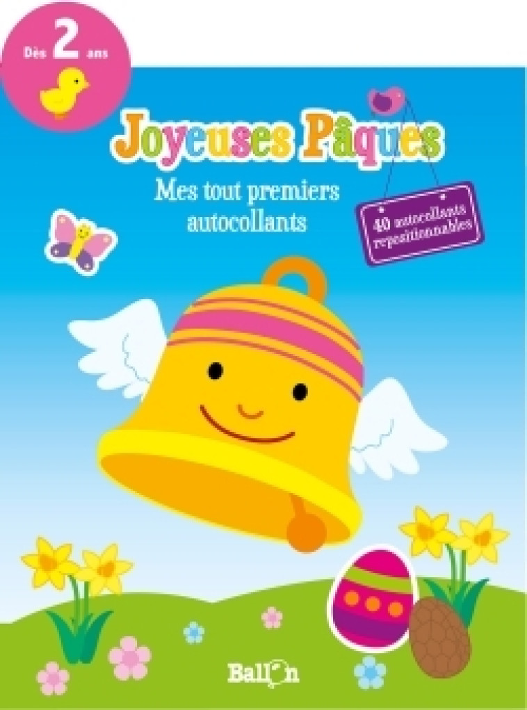 Joyeuses Pâques - Mes tout premiers autocollants - XXX - BALLON