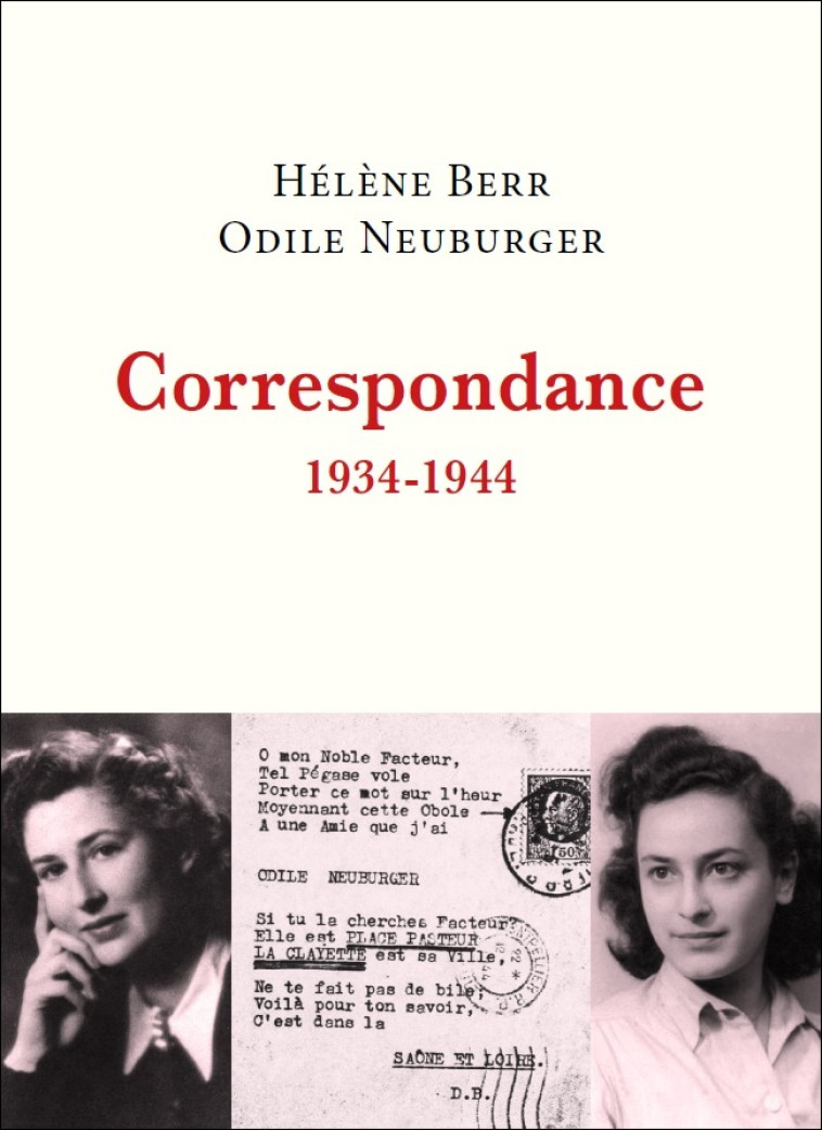 Correspondance - Odile Neuburger, Hélène Berr - TALLANDIER