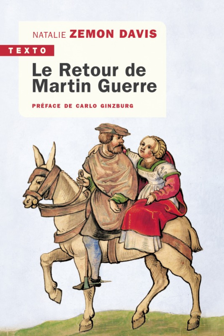 Le retour de Martin Guerre - Natalie Zemon davis, Carlo Ginzburg - TALLANDIER