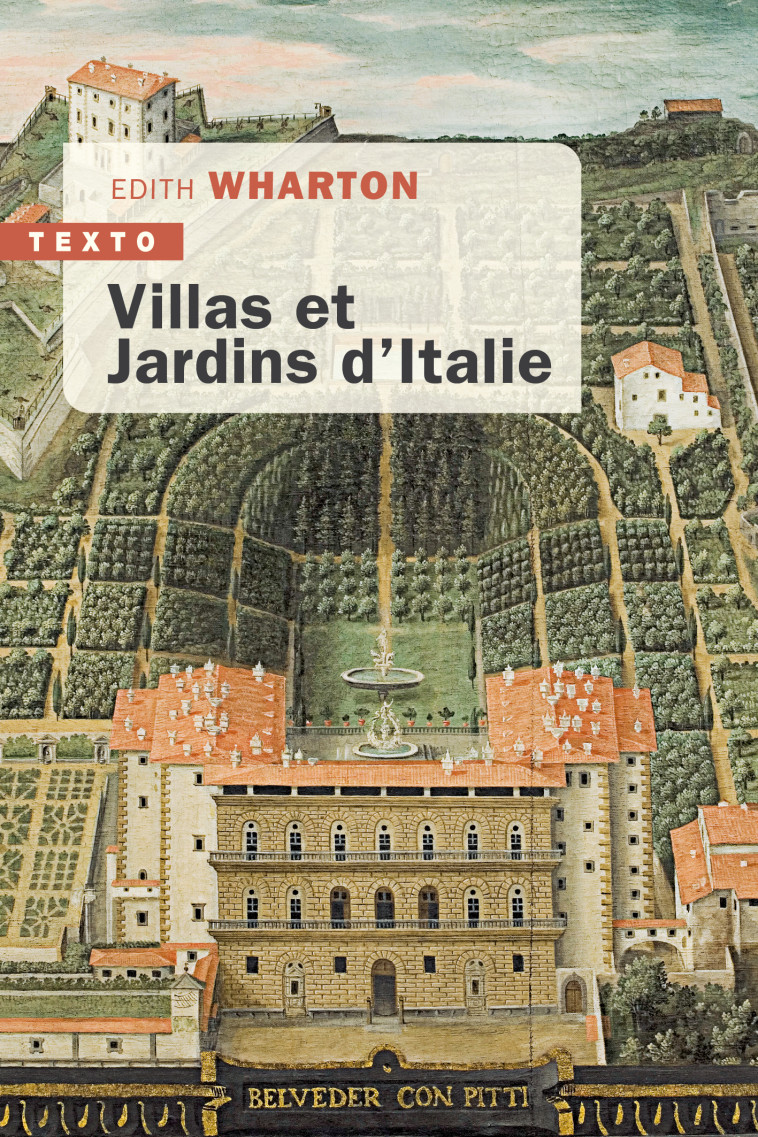 Villas et jardins d'Italie - Edith Wharton, Michèle Hecther - TALLANDIER