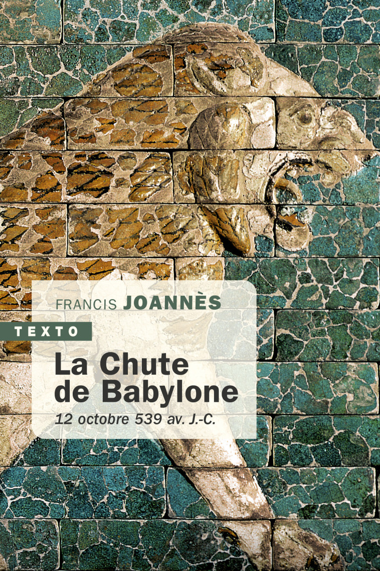 La Chute de Babylone - Francis Joannes - TALLANDIER