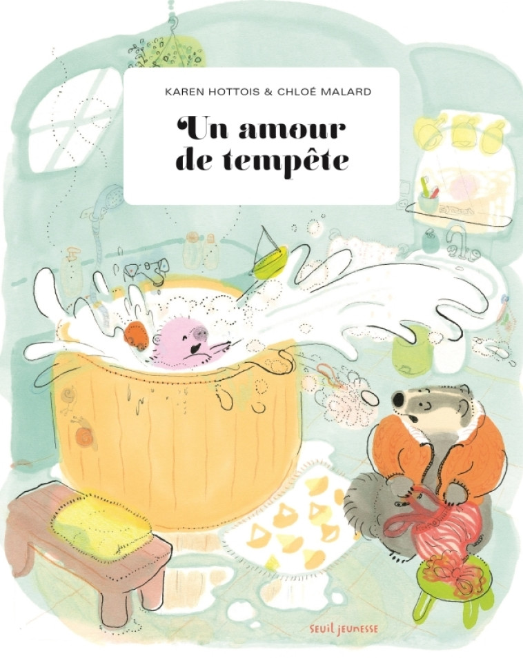 Un amour de tempête - Karen Hottois, Chloé Malard - SEUIL JEUNESSE