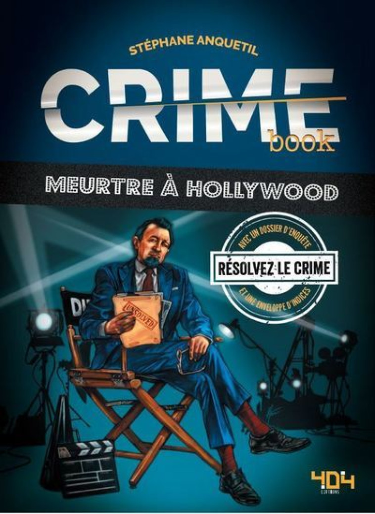 Crime book - Meurtre à Hollywood - Stéphane Anquetil, Stéphane Anquetil - 404 EDITIONS