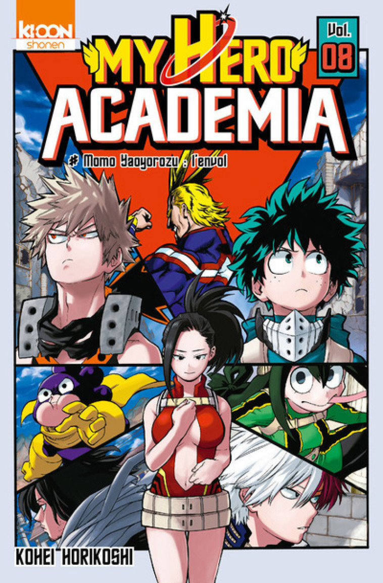 My Hero Academia T08 - Kohei Horikoshi, David Le Quéré - KI-OON