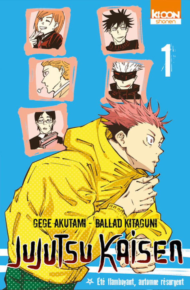 Roman Jujutsu Kaisen T01 - GEGE AKUTAMI, Tony Sanchez - KI-OON