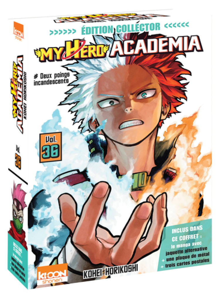 My Hero Academia T36 - Édition collector - Kohei Horikoshi, David Le Quéré - KI-OON