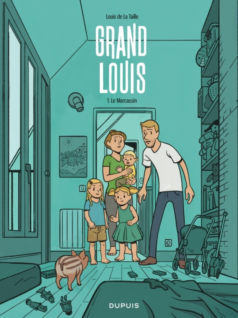 Grand Louis - Tome 1 - Le Marcassin - De la Taille Louis De la Taille Louis - DUPUIS