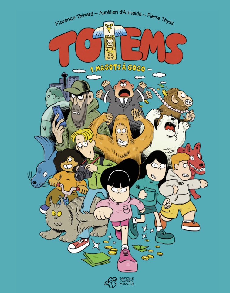 BD Totems T1 - Florence Thinard, Aurélien D'almeida, Pierre Thyss - THIERRY MAGNIER