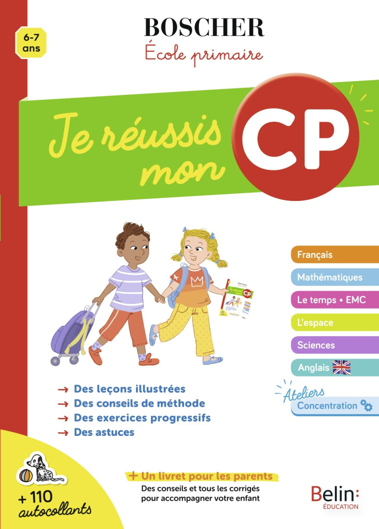 Je réussis mon CP - Renaud d'Enfert, Barbara Arroyo, Valérie Drévillon - BELIN EDUCATION