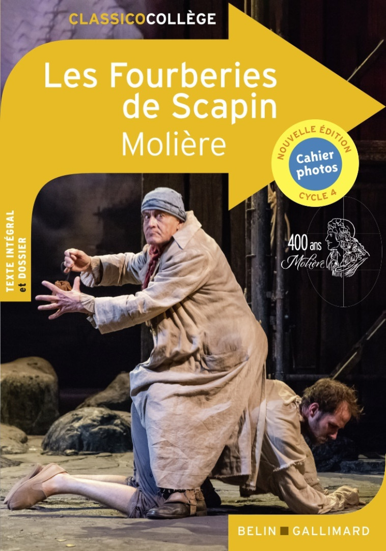 Les Fourberies de Scapin -  MOLIERE,  MOLIERE - BELIN EDUCATION