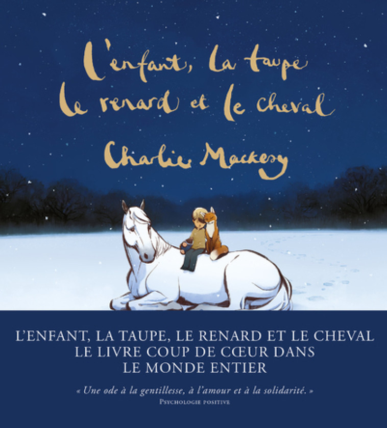 L'Enfant, la taupe, le renard et le cheval - Une histoire animée - Charlie Mackesy - ARENES