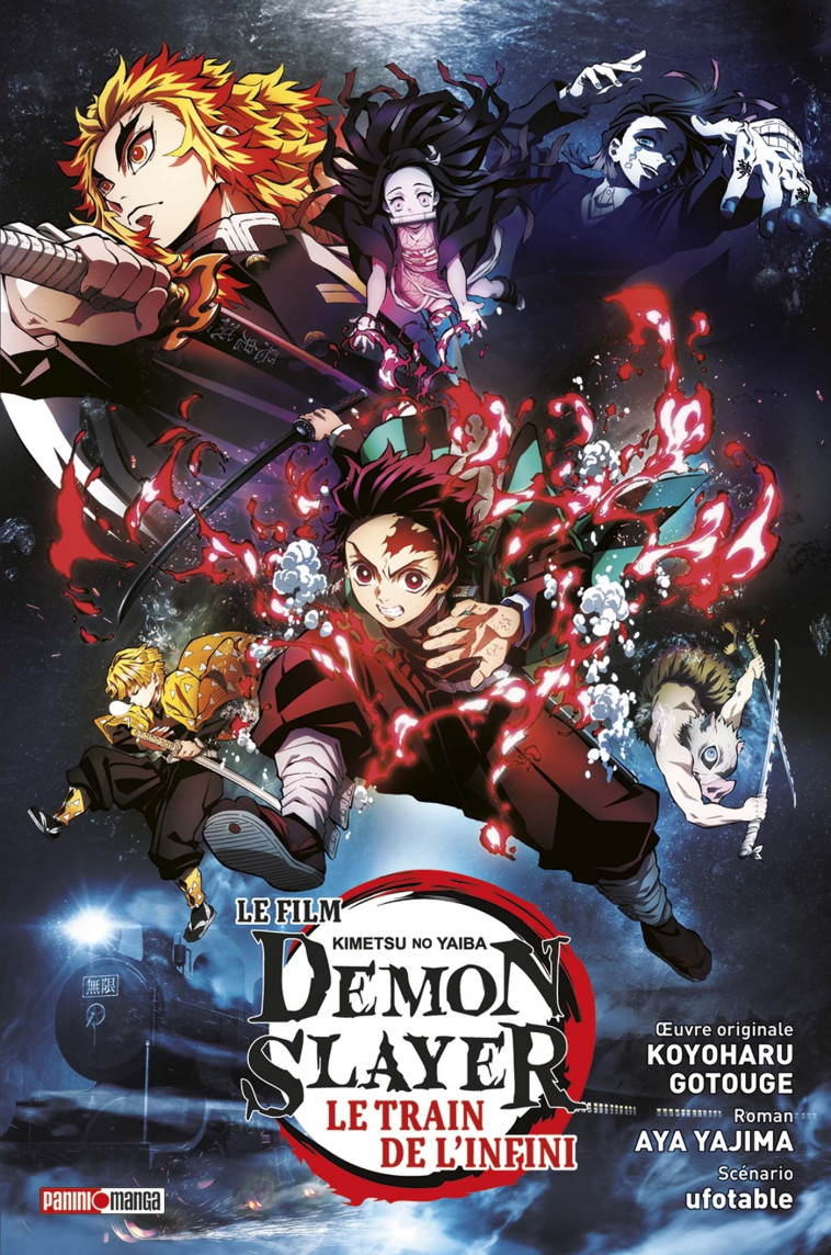 Demon Slayer : Le roman du film - Le train de l'Infini - Aya Yajima, Koyoharu Gotouge - PANINI