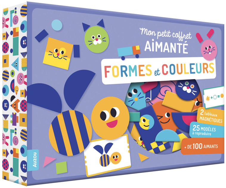 MON PETIT COFFRET AIMANTÉ - FORMES ET COULEURS - Seo CHANGWOO - AUZOU