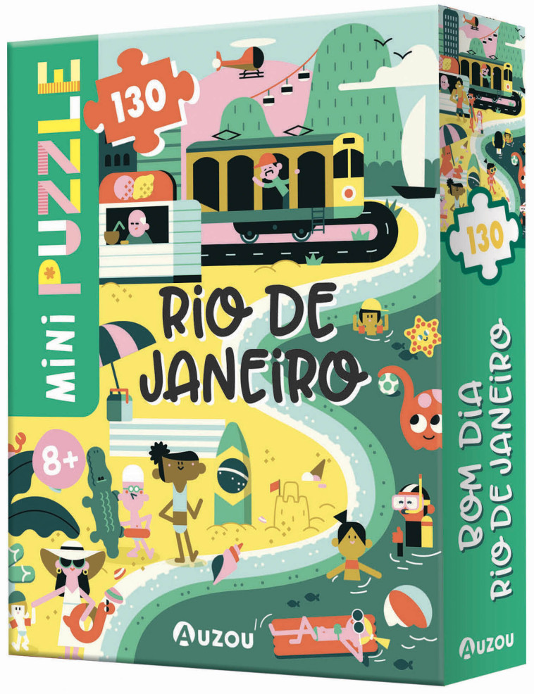 MINI PUZZLES - BOM DIA RIO DE JANEIRO - Loulou & Tummie Loulou & Tummie - AUZOU