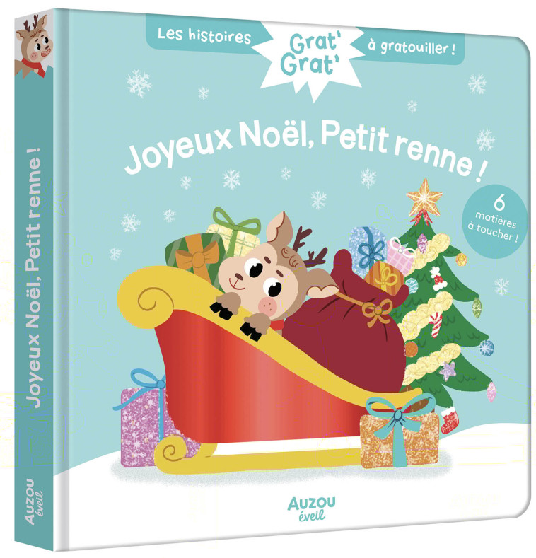 GRAT GRAT - JOYEUX NOËL, PETIT RENNE ! - LAURA GOMEZ, Christelle Chatel - AUZOU