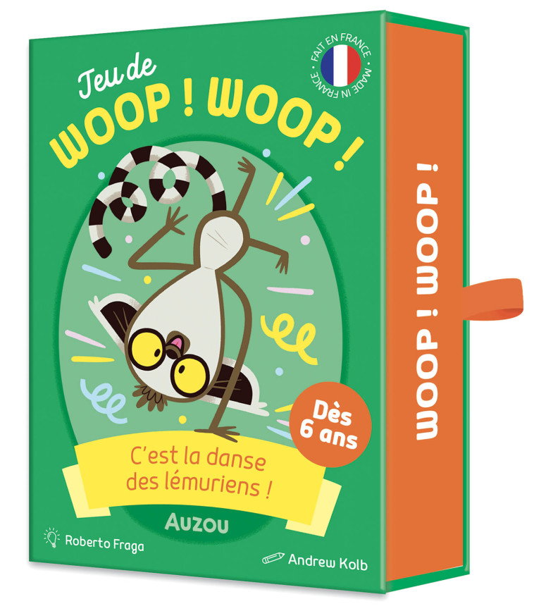 JEUX DE CARTES - JEU DE WOOP ! WOOP ! - Roberto FRAGA, Andrew KOLB - AUZOU