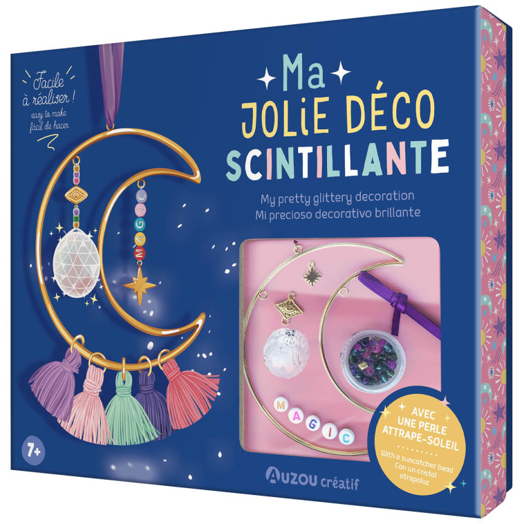 100 % CRÉA - MA JOLIE DÉCO SCINTILLANTE - Julie CARDOUAT, Shiilia Shiilia - AUZOU