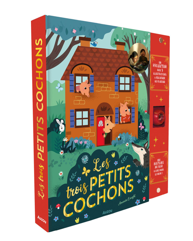 LES TROIS PETITS COCHONS - Amanda Enright - AUZOU