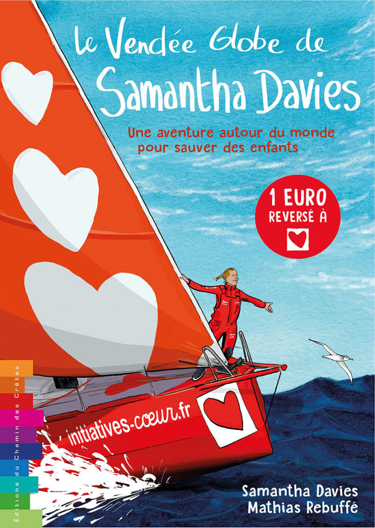 Le Vendée Globe de Samantha Davies - une aventure autour du monde pour sauver des enfants - Mathias Rebuffé, Samantha Davies, Tristan Duchet, Mathias Rebuffé, Samantha Davies, Tristan Duchet - CHEMIN CRETES