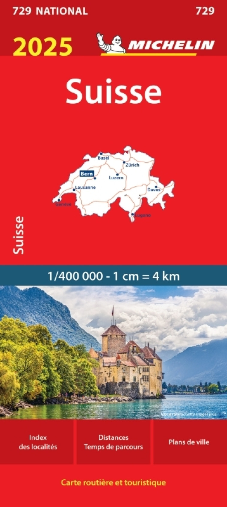 Carte Nationale Suisse 2025 -  - MICHELIN