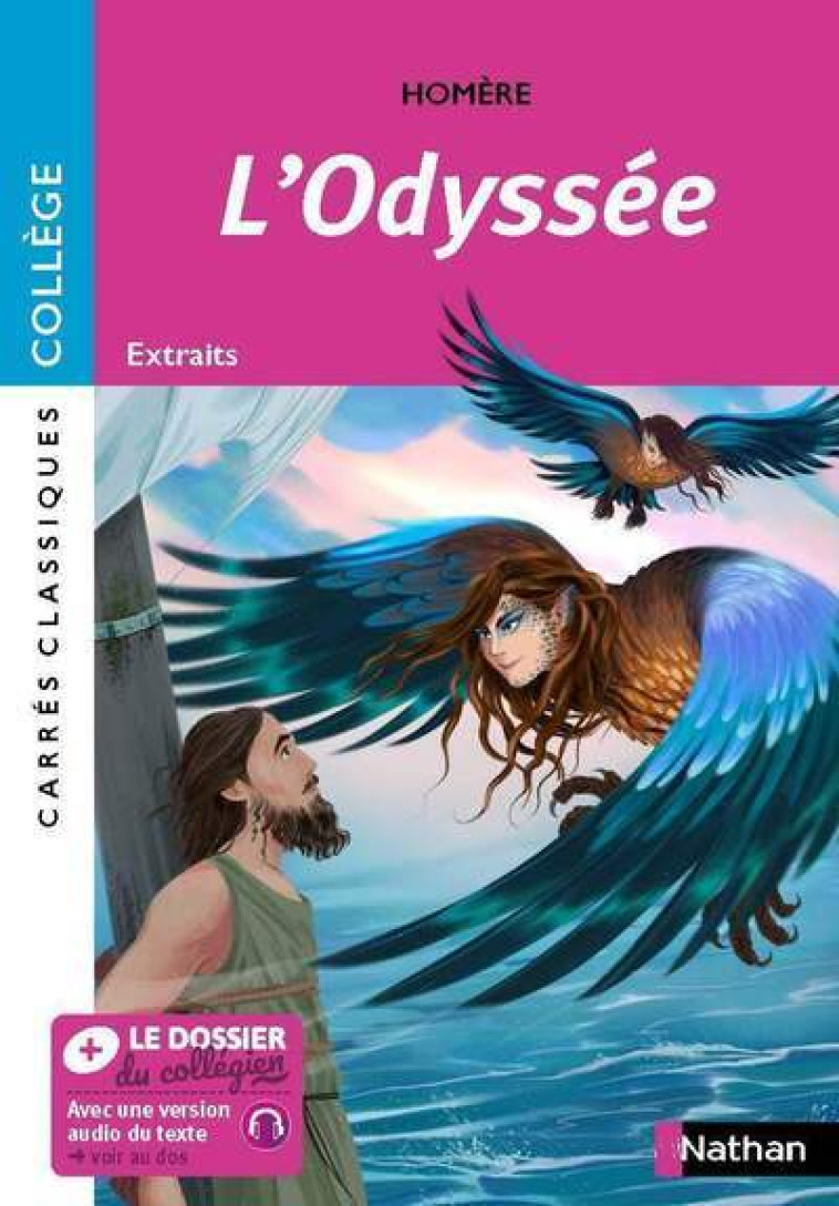 L'Odyssée - Sylvie Perceau,  homere, Sylvie Perceau,  homere, Sylvie Perceau - NATHAN