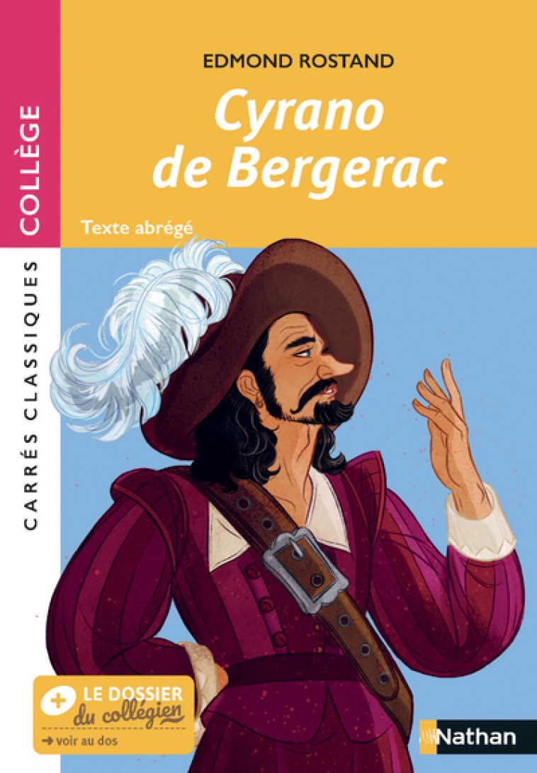 Cyrano de Bergerac - Edmond Rostand, Jean-Pierre Aubrit, Cécile de Cazanove, Edmond Rostand, Jean-Pierre Aubrit, Cécile de Cazanove - NATHAN