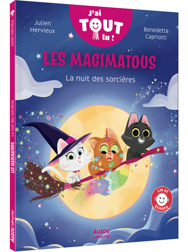 Les magimatous - Tome 2 La nuit des sorcières - Julien Hervieux, Capriotti Benedetta - AUZOU