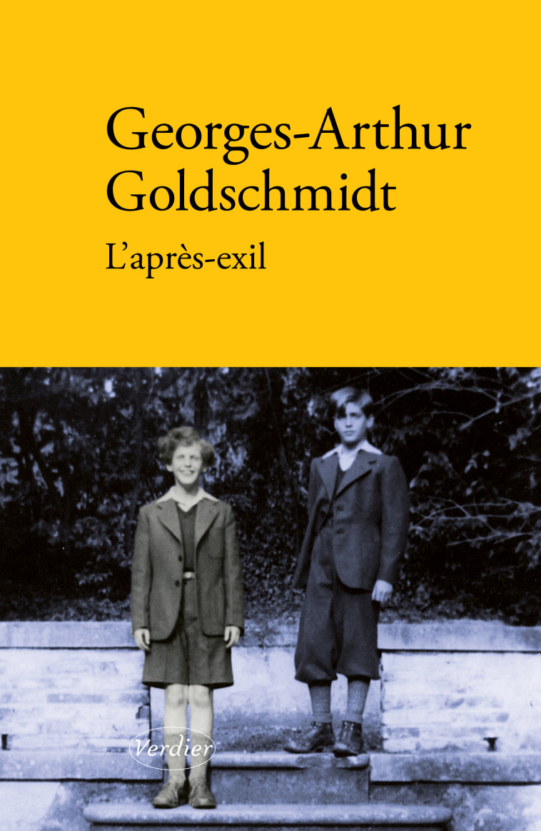 L'après-exil - Georges-Arthur Goldschmidt - VERDIER