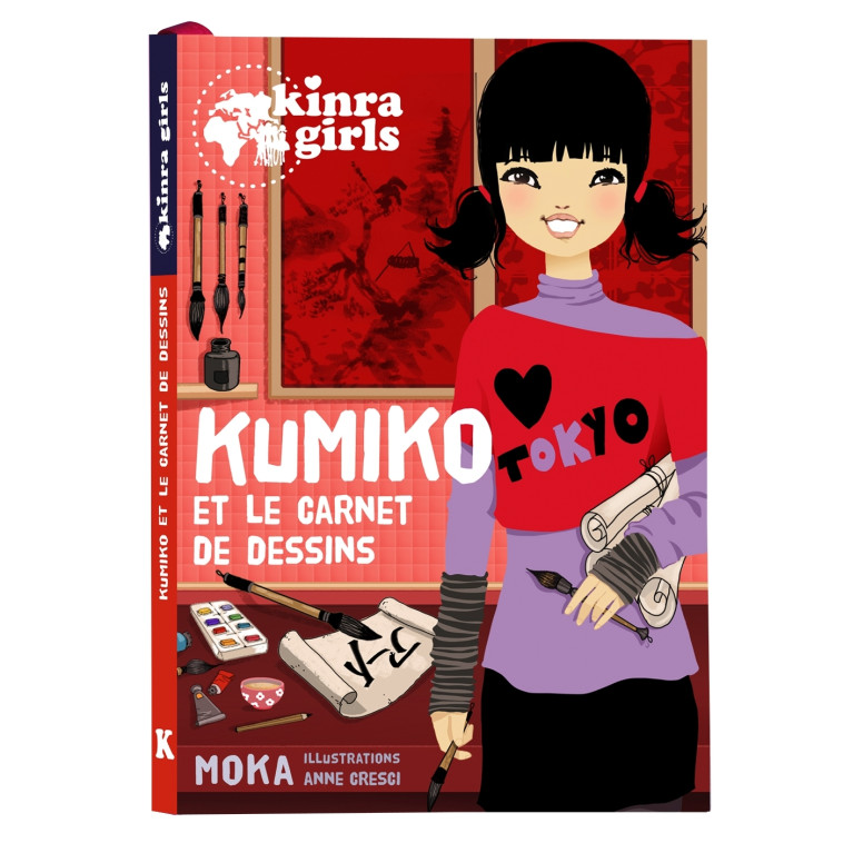 Kinra Girls - Kumiko et le carnet de dessins - T0 -  Moka - PLAY BAC