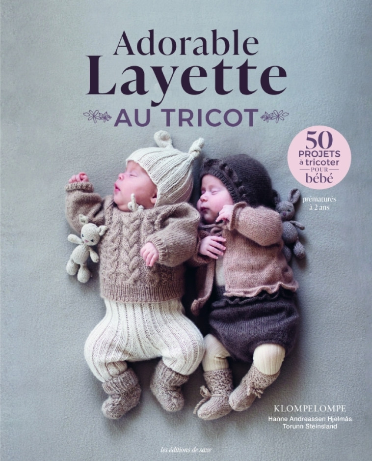 Adorable layette au tricot -  - DE SAXE