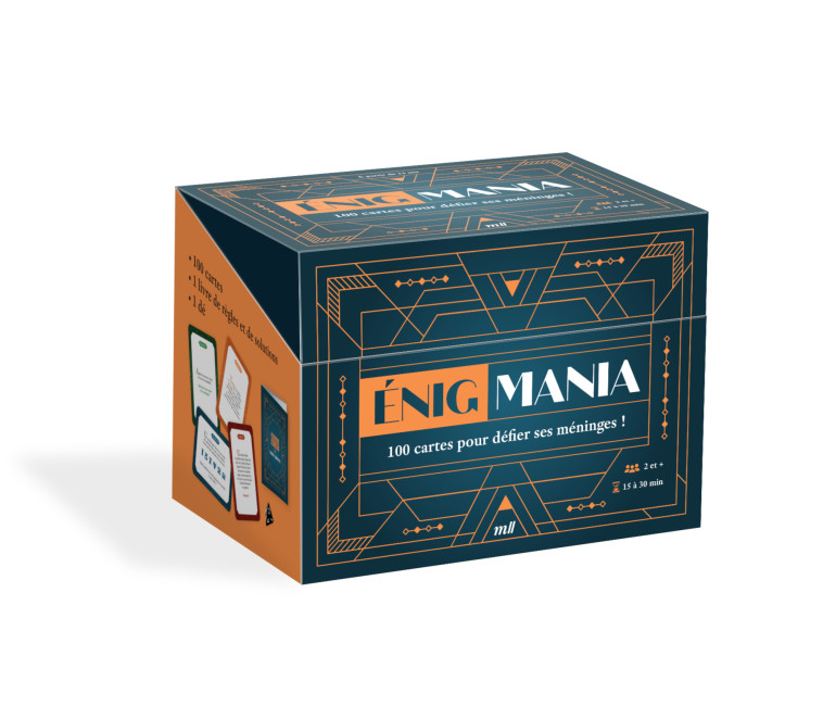 ÉnigMania - 100 cartes pour défier ses méninges ! -  Collectif - MERCILESLIVRES