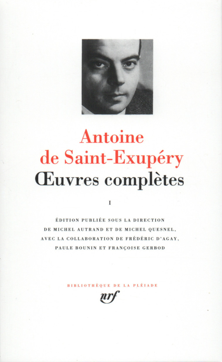 Œuvres complètes - Antoine de Saint-Exupéry - GALLIMARD