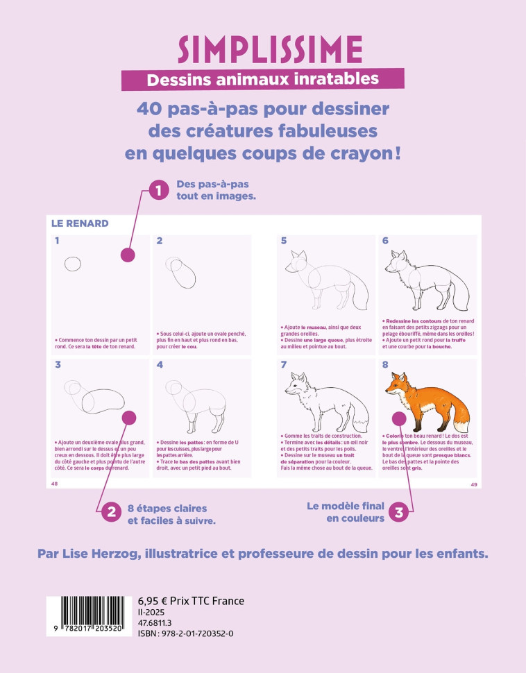 Simplissime dessins animaux inratables - Lise Herzog - HACHETTE ENFANT