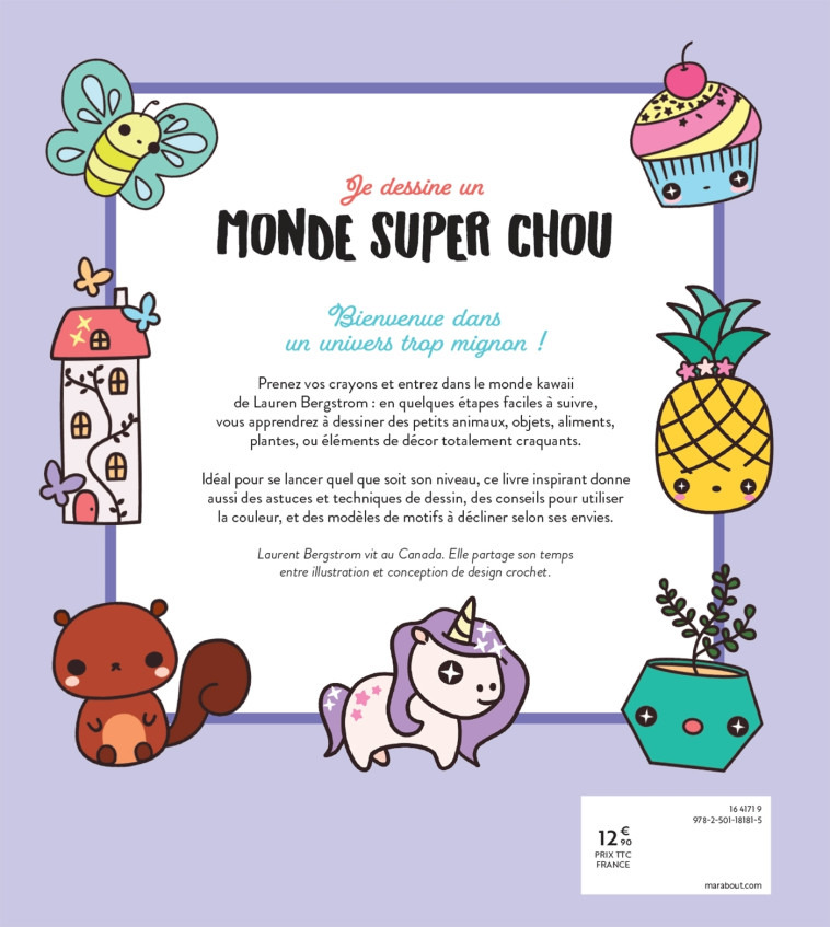 Je dessine un monde super chou - Lauren Bergstrom - MARABOUT