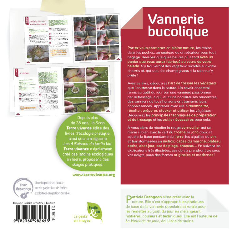 Vannerie bucolique - Patricia Brangeon - TERRE VIVANTE