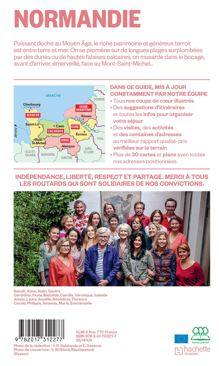 Guide du Routard Normandie 2025/26 -   - HACHETTE TOURI