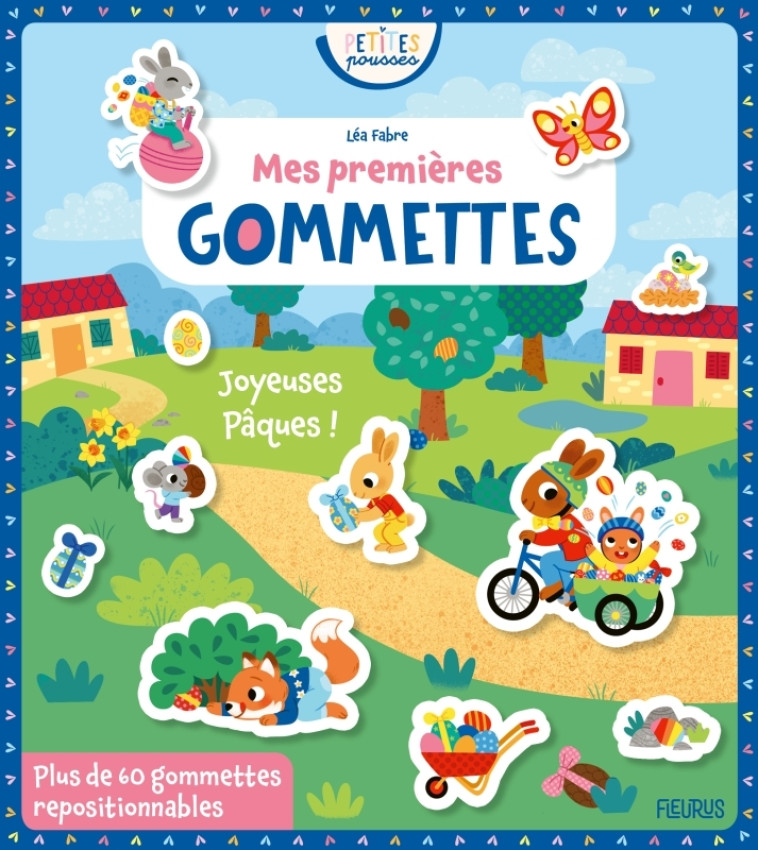 Mes premières gommettes - Joyeuses Pâques ! - Léa Fabre - FLEURUS