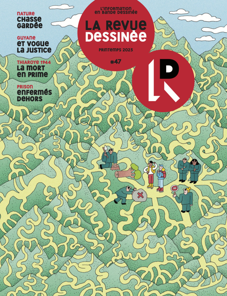 La Revue dessinée n°47 - Amélie Mougey, Amélie Mougey - REVUE DESSINEE